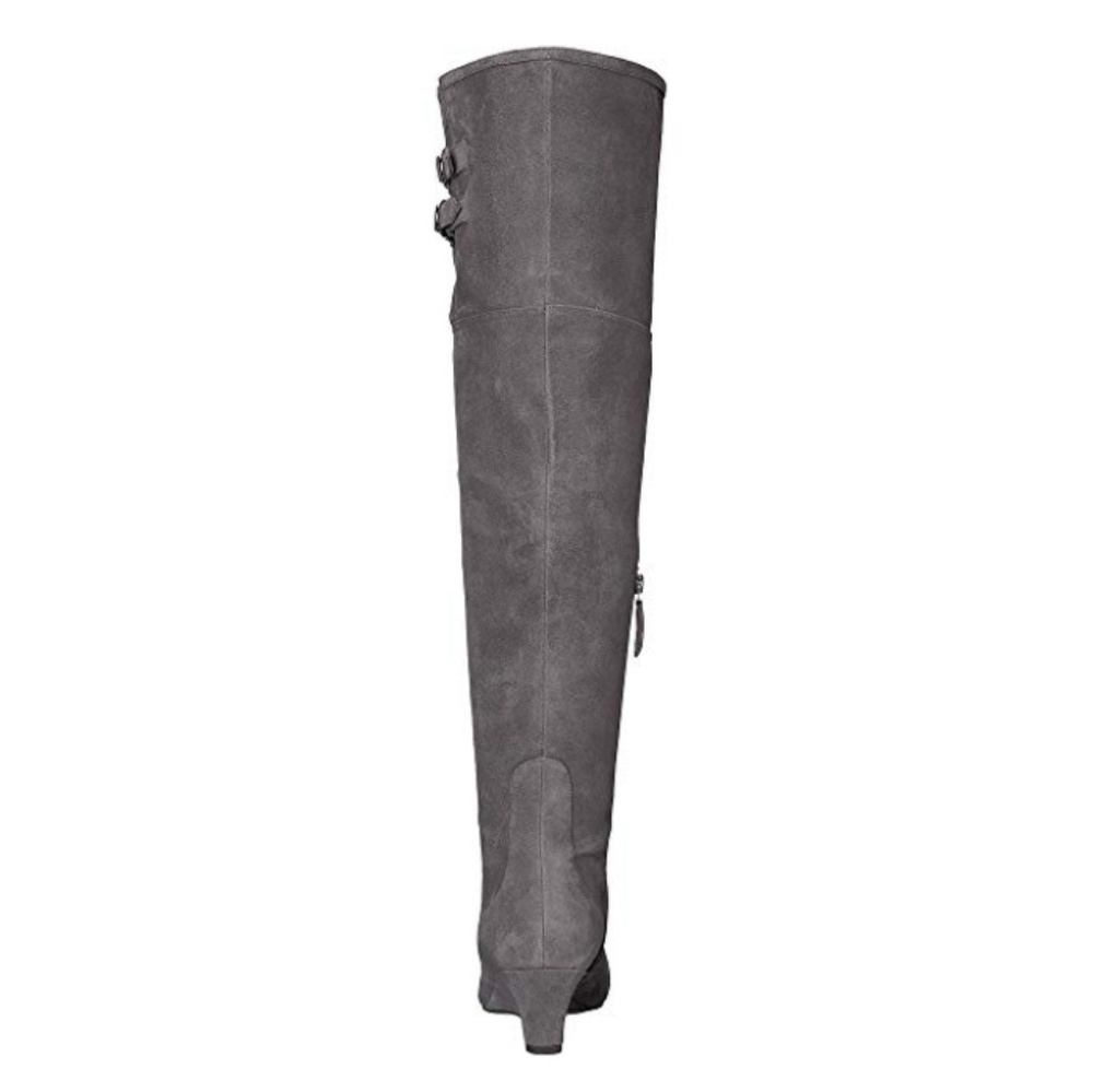 Nine West Gray Suede OTK Boots - Picture 5 of 6